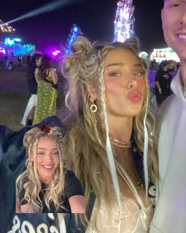 sparkly space buns are too much fun 🪐🌌🫶🏼 used @evahairnyc Kweeen Glitter Spray, Shapeshifter Flexible Hairspray, and curling iron. Use code DELANEY20 #evanyc #evanycpartner  🎡🌵🌈🪐✨

#LTKbeauty #LTKstyletip #LTKFestival