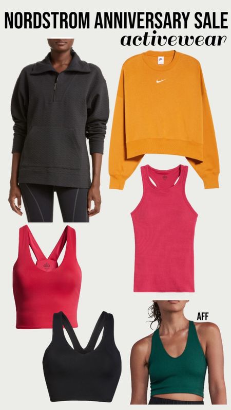 Nordstrom Anniversary Sale Activewear finds! ……………………. nike sweatshirt, nike top, alo yoga tank, alo tank, alo sports bra, alo workout top, free people movement tank, free people top, free people tank, free people movement bralette, free people bralette, nordstrom anniversary finds, nordstrom anniversary sale, nordstrom finds under $50, nordstrom finds under $100, Zella sweatshirt, Zella half zip, lululemon dupe, half zip sweatshirt, nike leggings, alo leggings, Zella leggings, Spanx leggings, back to school outfit, back to college outfit, college look, mom uniform, casual outfit, errands outfit, travel look, travel outfit, athleisure, college must haves, dorm must haves, workout tank, yoga tank, best sports bra

#LTKtravel #LTKFitness #LTKxNSale