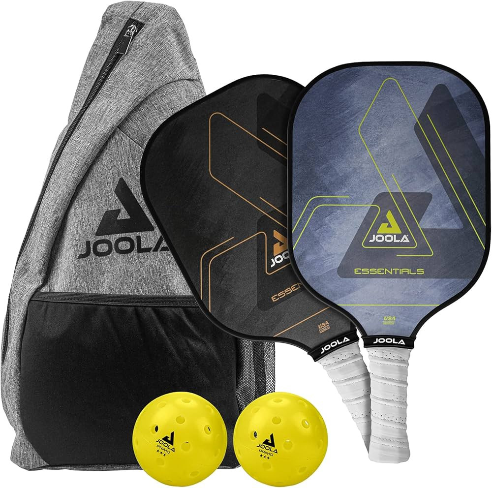 JOOLA Essentials Pickleball Paddles with Reinforced Fiberglass Surface and Honeycomb Polypropylen... | Amazon (US)