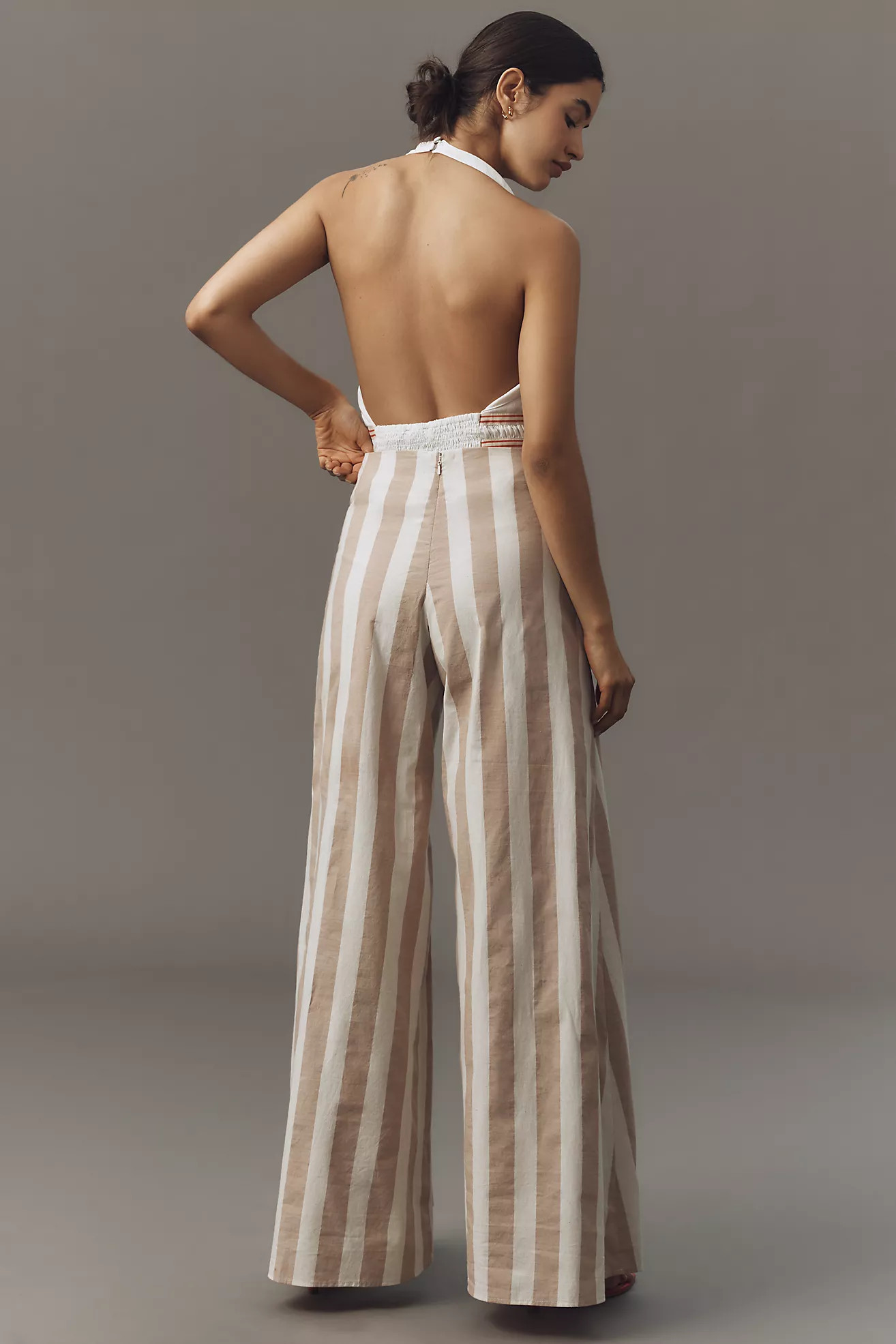 Corey Lynn Calter Wide-Leg Cotton Pants | Anthropologie (US)