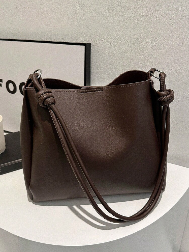 Luxury New PU Fashion Design High-End Handbag, Women's New Fashion Large Bag | SHEIN