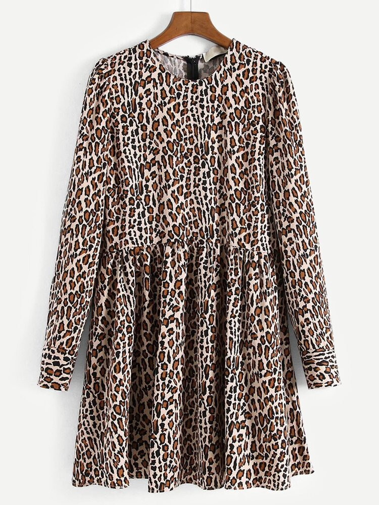 Leopard Print Dress | SHEIN