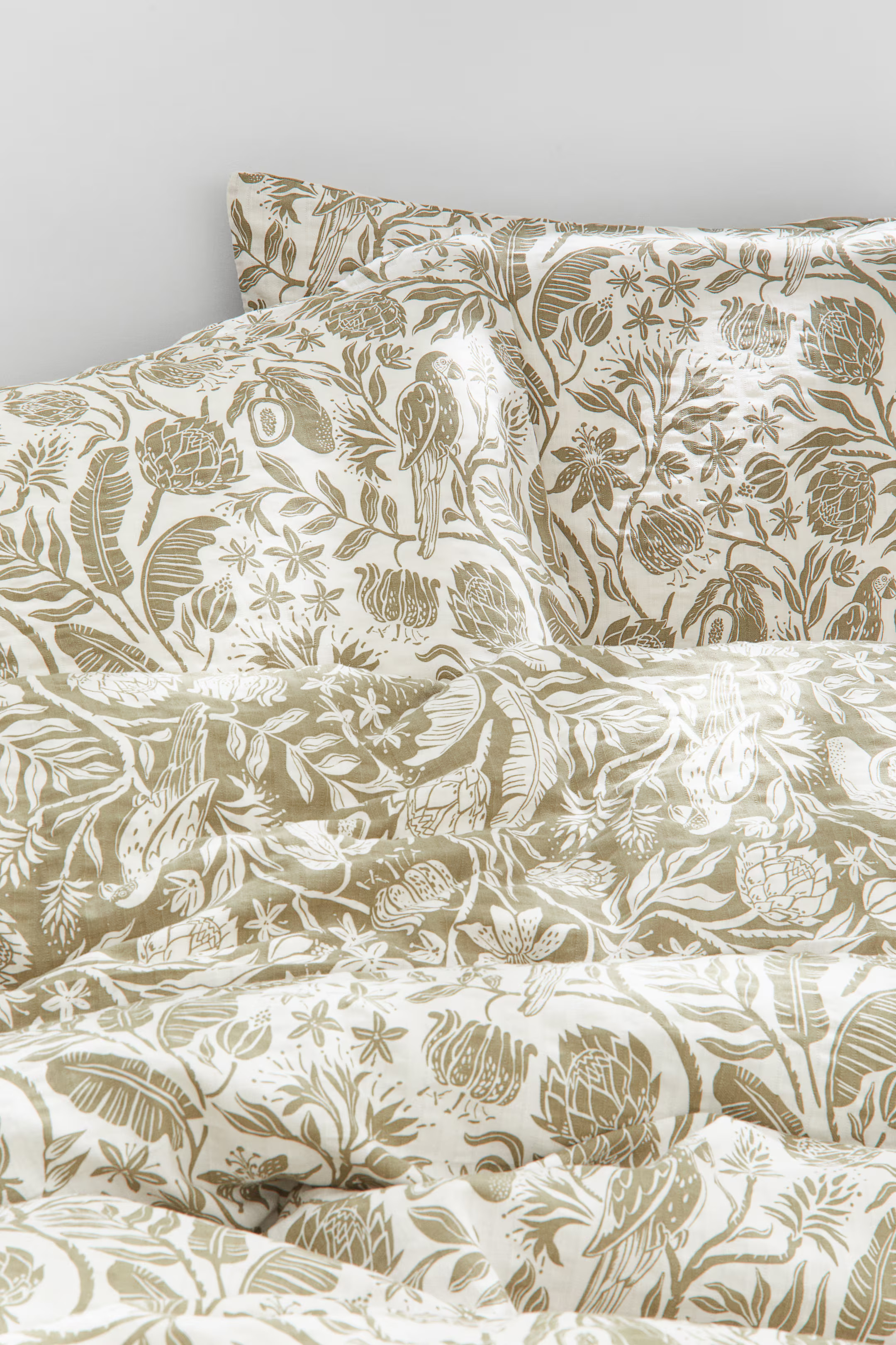 Patterned double/king size duvet cover set | H&M (UK, MY, IN, SG, PH, TW, HK)