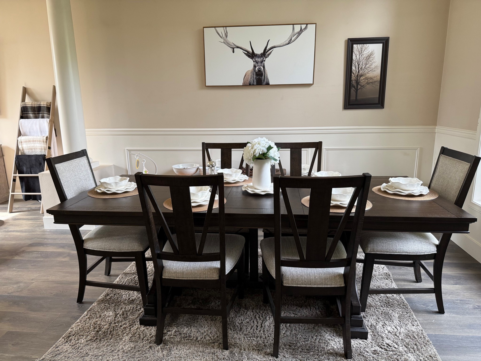 Summer table formal dining room. Plates are hand wash only but non breakable for indoor or outdoor! 

#LTKParties #LTKFamily #LTKHome