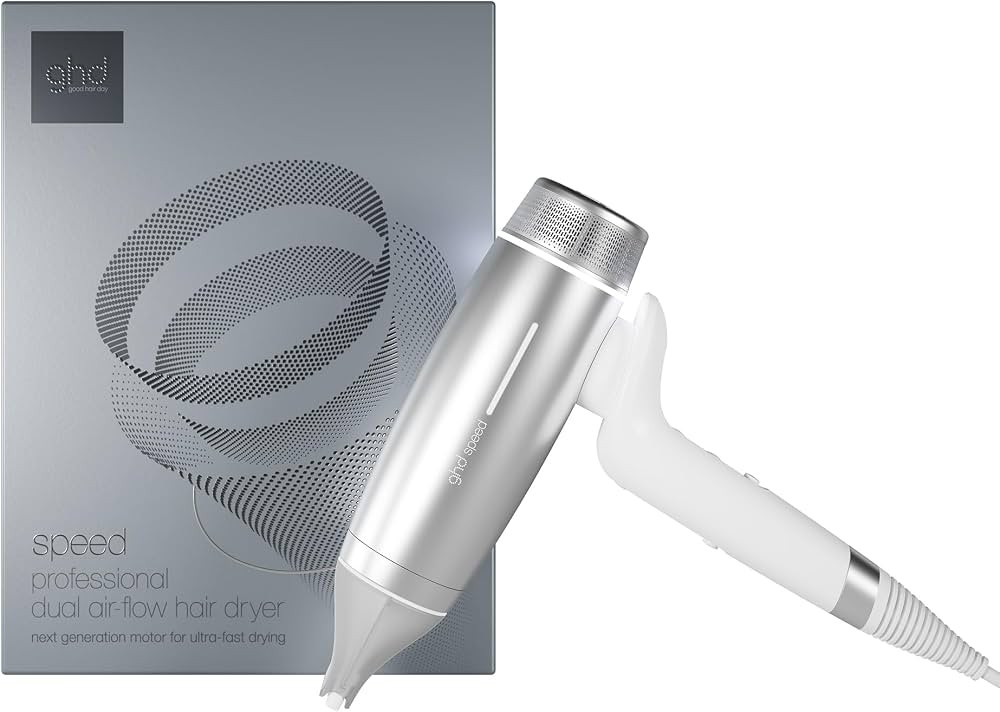 ghd Speed Ionic Hair Dryer- Fast, Quick, Powerful Blow Dries with Control & No Heat Damage, ghd's... | Amazon (US)
