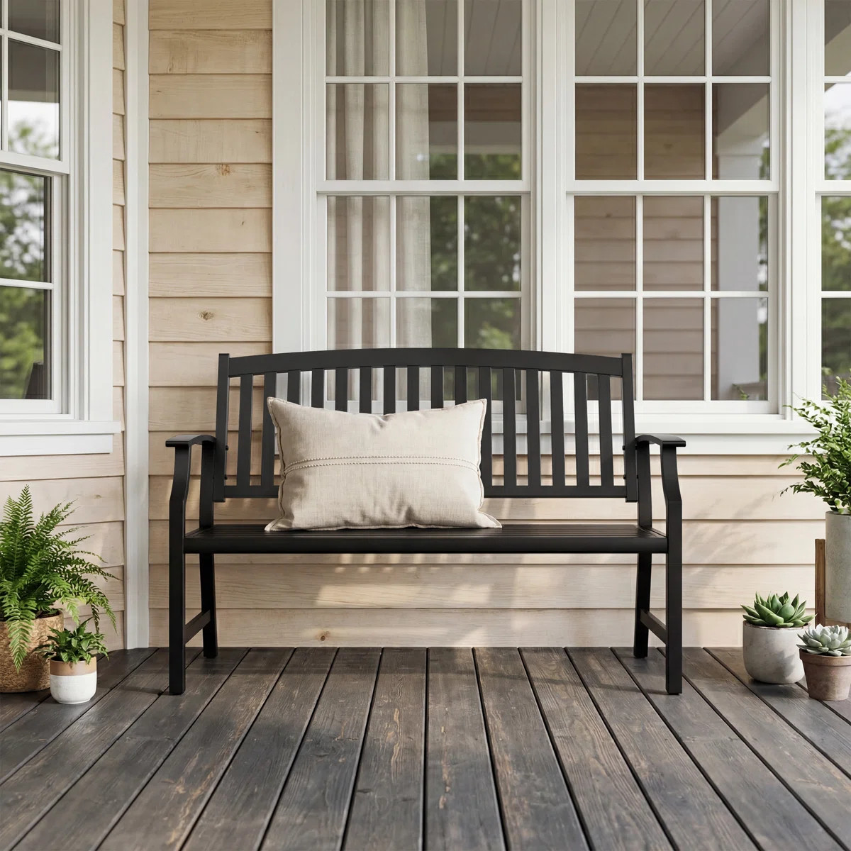 Trendarius Aluminum Garden Bench | Wayfair North America