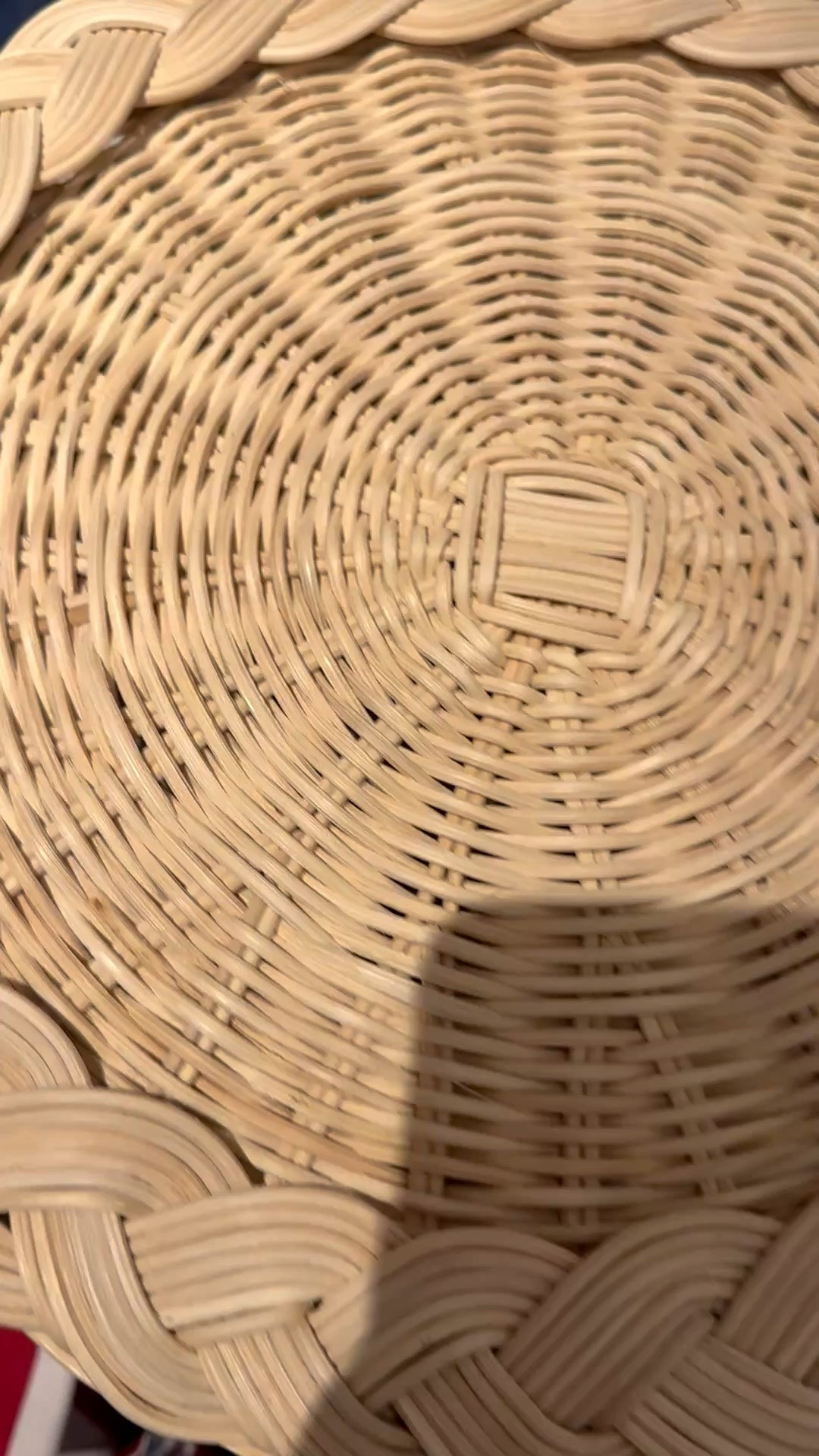 One of my favorite tabletop finds from the AERIN x Williams Sonoma collection. I love the handwoven rattan, the beautiful wheel pattern, and the signature braided border that instantly adds texture and a relaxed, resort-inspired feel to any table.

It’s the kind of piece that makes everyday dining feel a little more special.

#AERIN #WilliamsSonoma #TabletopDecor #RattanDecor #SummerEntertaining #CoastalStyle #TableSetting #DiningDecor #LTKHome #EntertainingEssentials

#LTKdayinmylife #LTKvlog #LTKHome