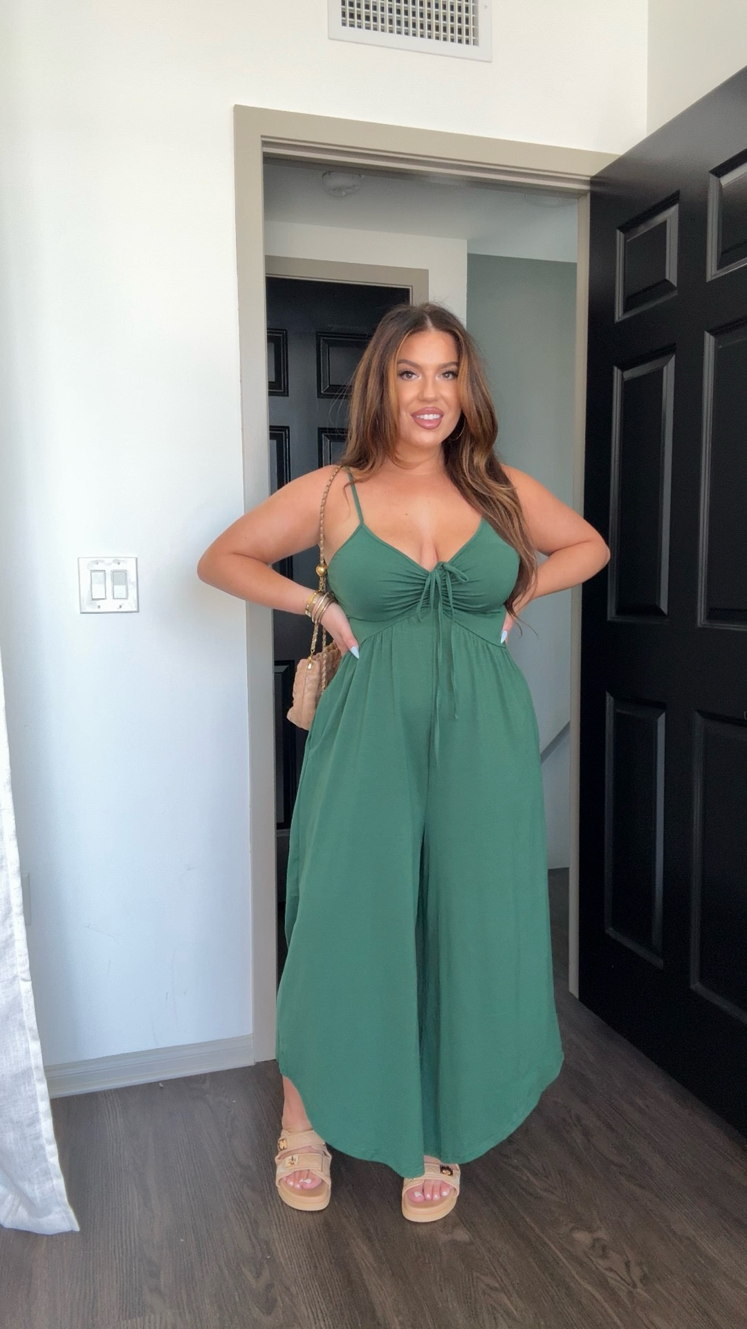 Flowy, Comfy girl Summer! ☺️🤍 

Scroll to Shop! Or shop the look on my Amazon Storefront!

Loving this tummy-friendly jumpsuit for Summer! This jumpsuit has smocking in the back and runs slightly big; wearing my reg L but definitely could’ve gone with a M! Love the pleating around the tummy, the adjustable cinching on the top, and the flowy pants! Available in 5 colors; sizes S-XXL!

#LTKMidsize #LTKFindsUnder50