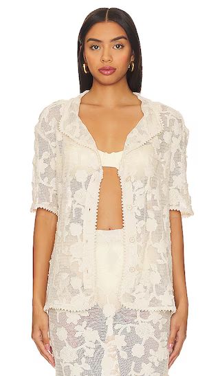 x REVOLVE Axel Top in Ivory | Revolve Clothing (Global)