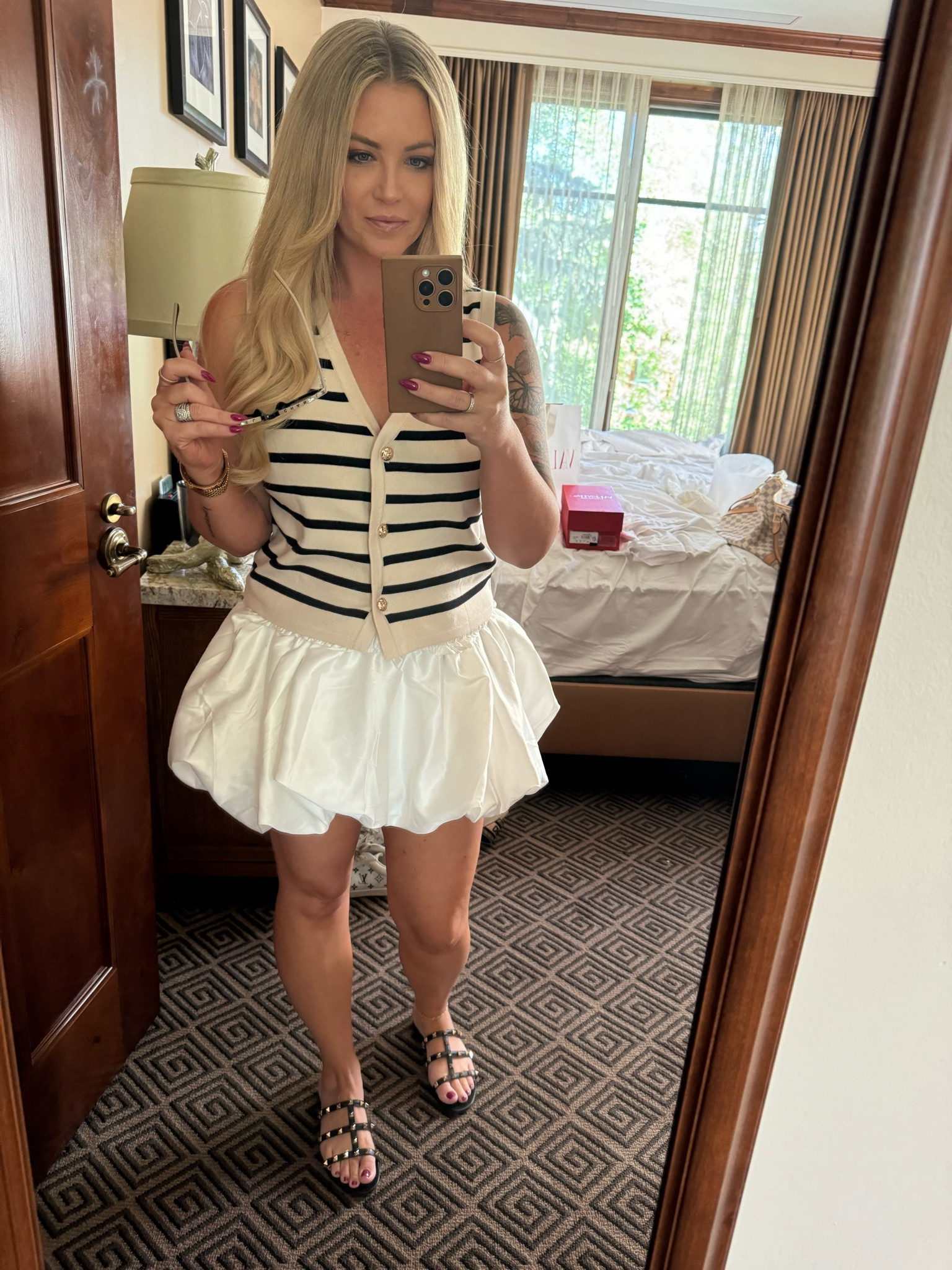 Such a fun and cute outfit!! 

Tank
Skirt 
Summer 
Vacation. 
Sandal 


#LTKOver40 #LTKMidsize #LTKStyleTip