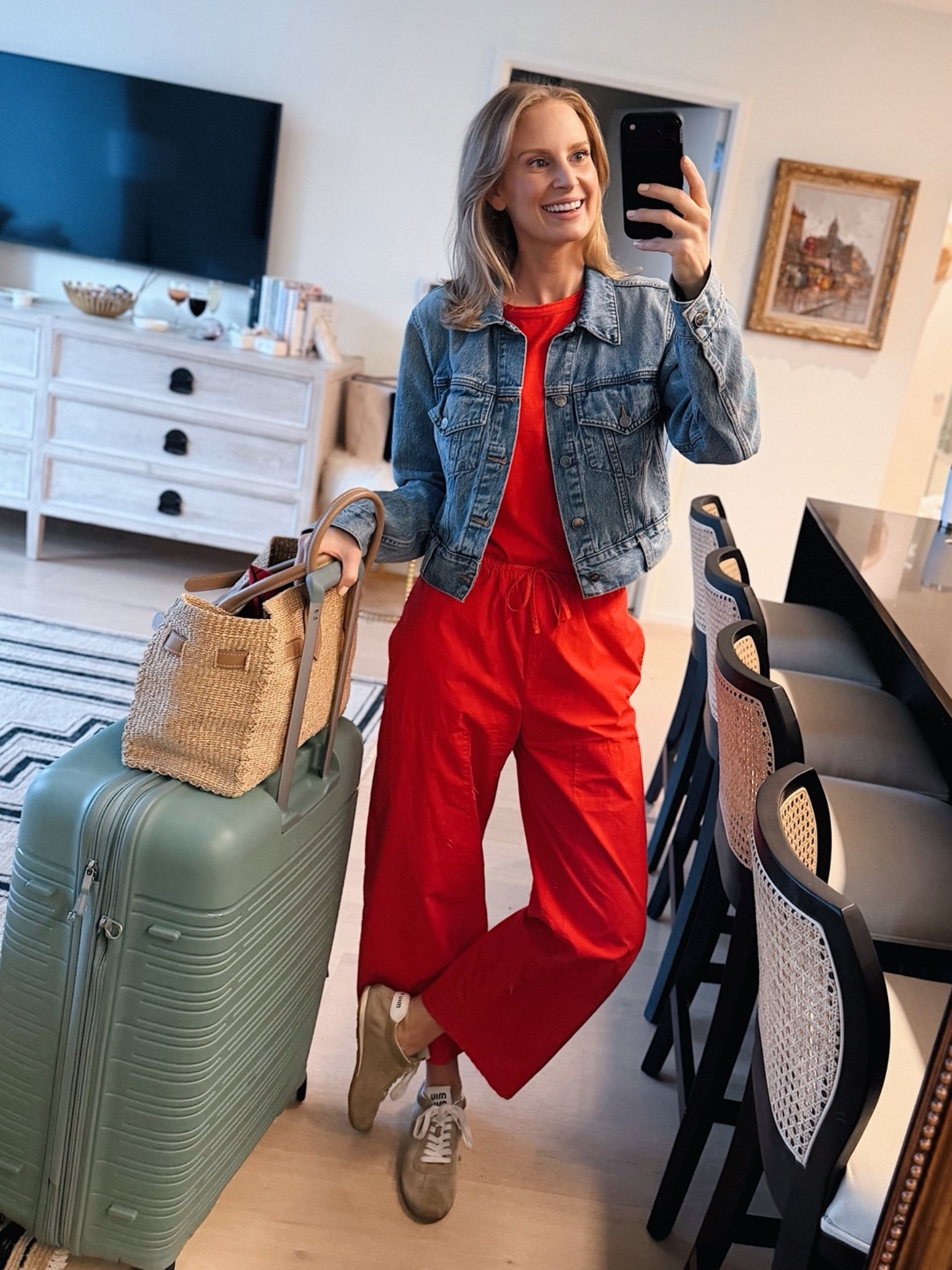 Today’s look for my flight to Nantucket! Tote is by Dans Le Main, jacket is old Khaite.

#LTKootd #LTKTravel
