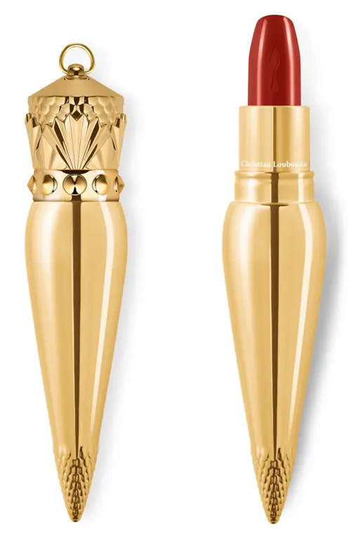 Christian Louboutin Rouge Louboutin Silky Satin Lipstick in Brick Chick 515 at Nordstrom | Nordstrom
