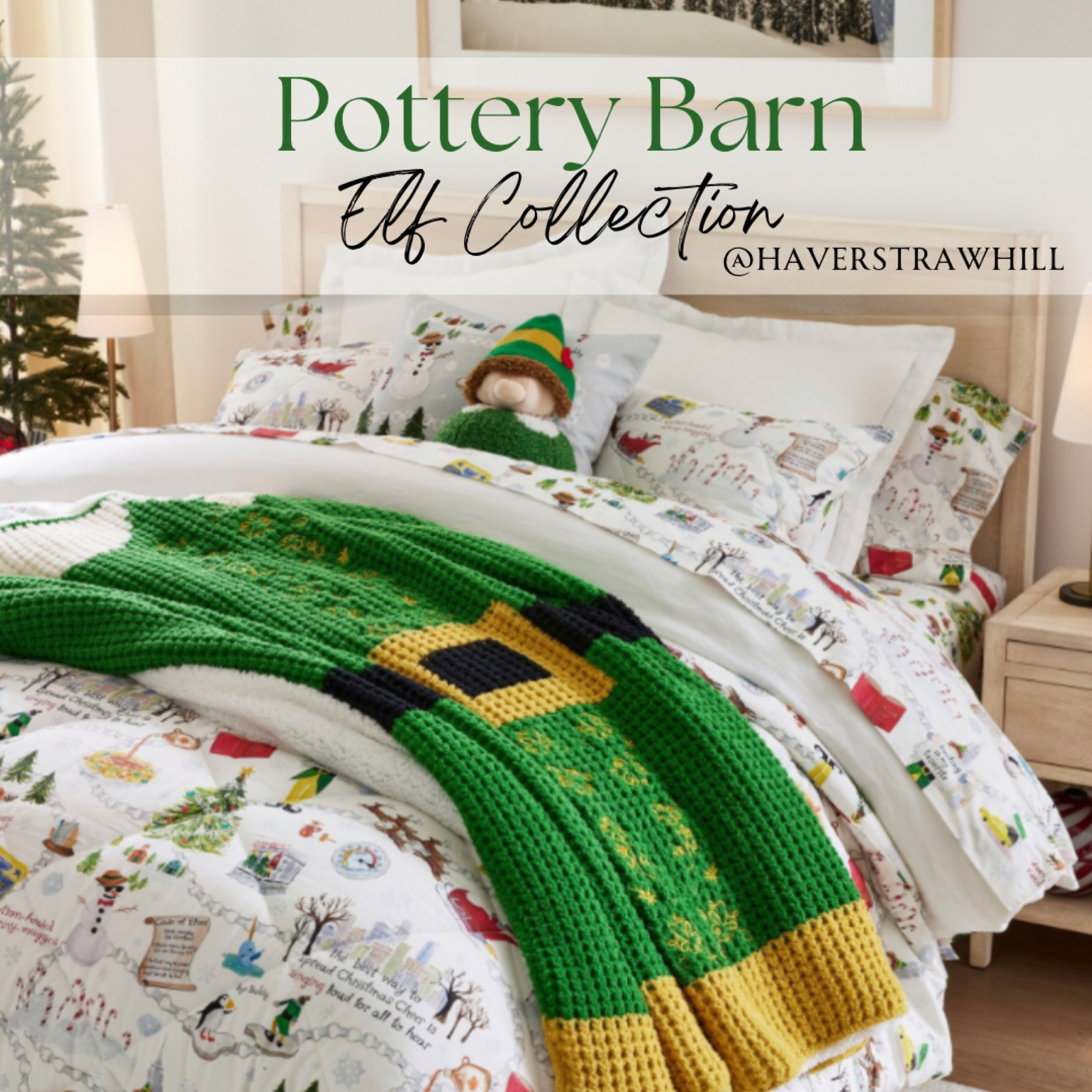 Elf Collection at Potty Barn! Spend the holiday season cozy watching Elf wrapped in your soft throw or cuddled in bed!

#LTKhome #LTKSeasonal #LTKHoliday
