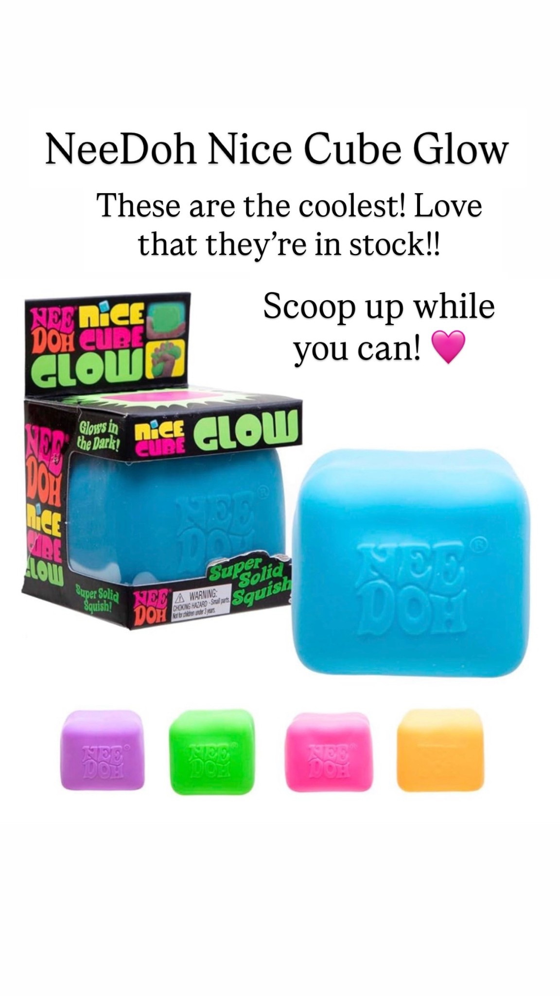 NeeDoh Nice Cube Glow

#LTKKids