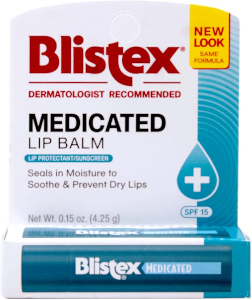 Blistex Medicated Lip Balm, SPF 15-0.15 Ounces | Amazon (US)