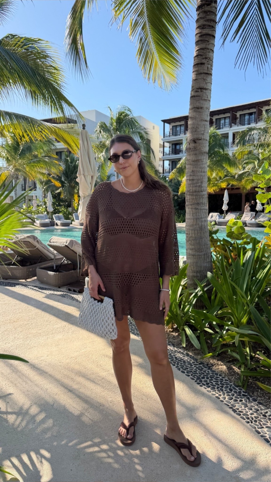 the brown coverup of the summer 🤎🌴

brown crochet coverup, resort wear outfit, beach vacation style, poolside outfit, tropical vacation look, chic swim coverup, neutral beachwear, summer travel outfit, elevated vacation style

#LTKdayinmylife #LTKselfcare #LTKSeasonal