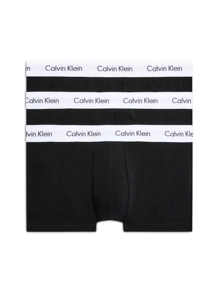 Cotton Stretch 3 Pack Low Rise Trunks | Calvin Klein (AU)