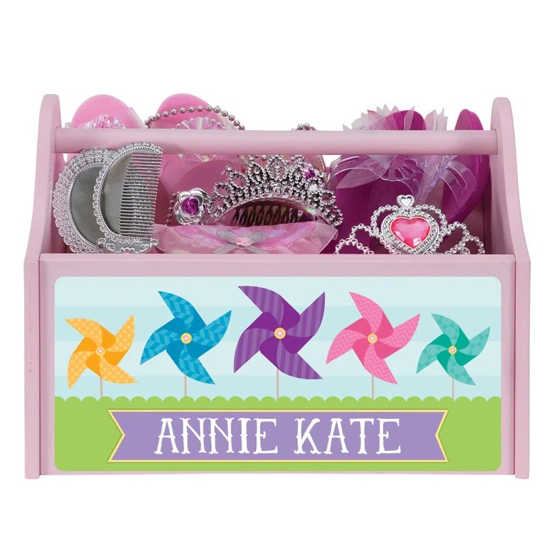 Klotz Pretty Pinwheels Caddy Personalized Toy Organiser | Wayfair North America