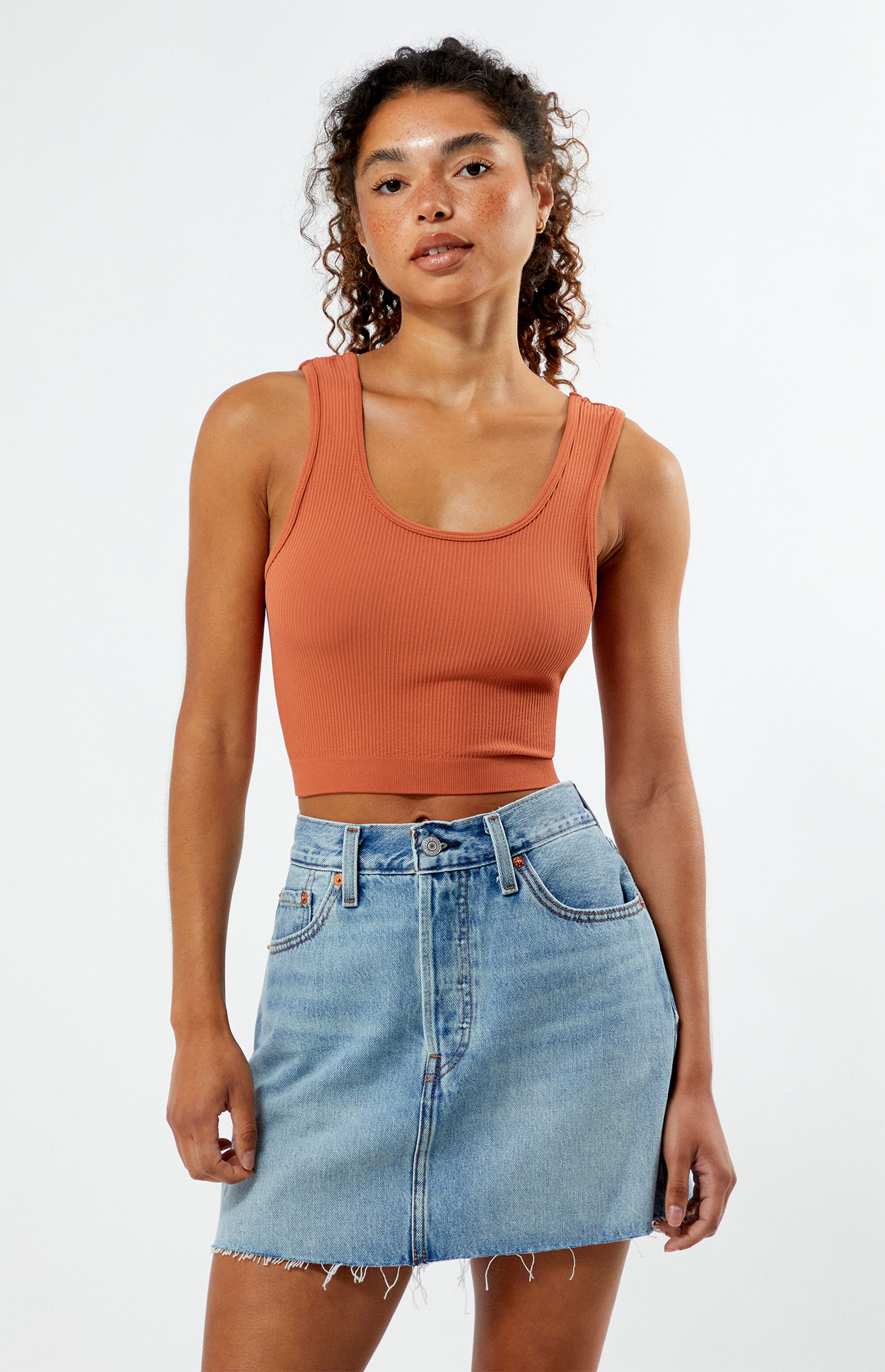 Levi's Icon Woven Minutes Denim Mini Skirt | PacSun