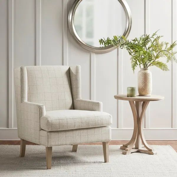 Martha Stewart Decker Accent Armchair - Beige | Bed Bath & Beyond