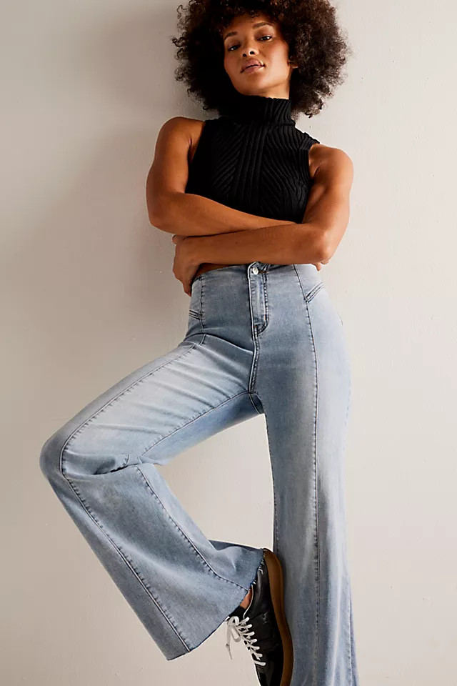 CRVY Wild Honey Denim | Free People (Global - UK&FR Excluded)