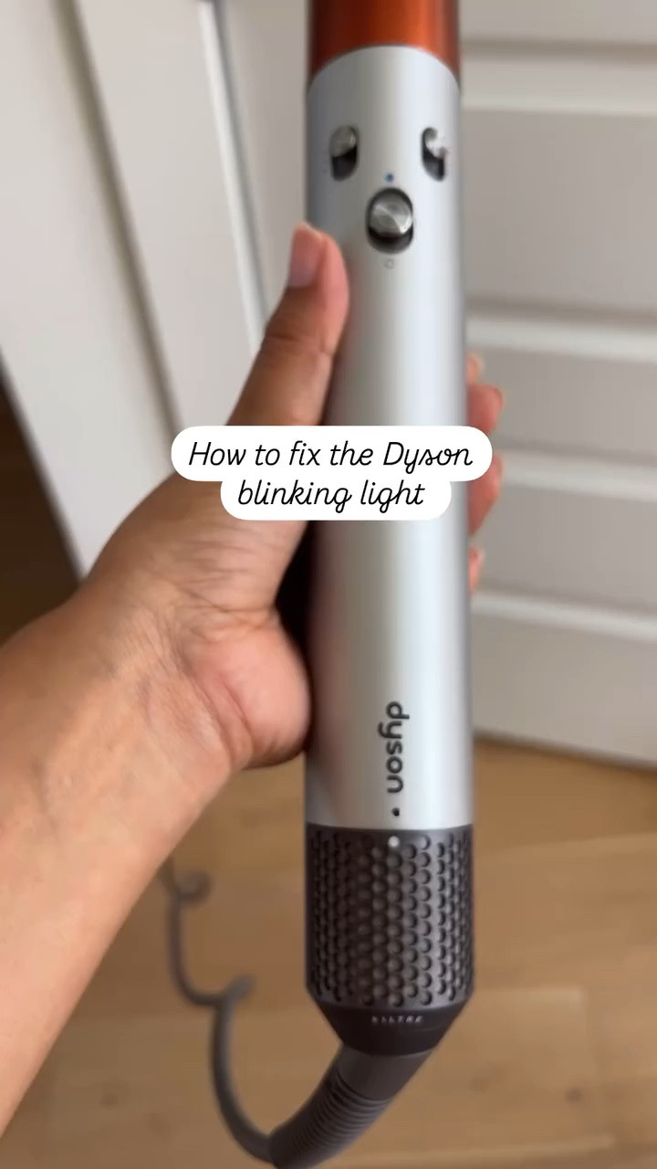 Airwrap girlies, here are tips how to fix your dyson blinking lights 🎀

#LTKStyleTip