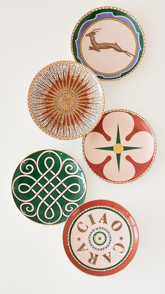 La Double J Mini Plates Set of 5 Mixed | Shopbop | Shopbop