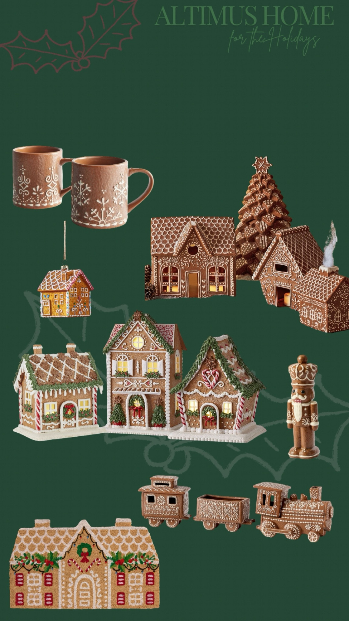 These gingerbread pieces are chefs kiss 🤎

#LTKSeasonal #LTKHoliday