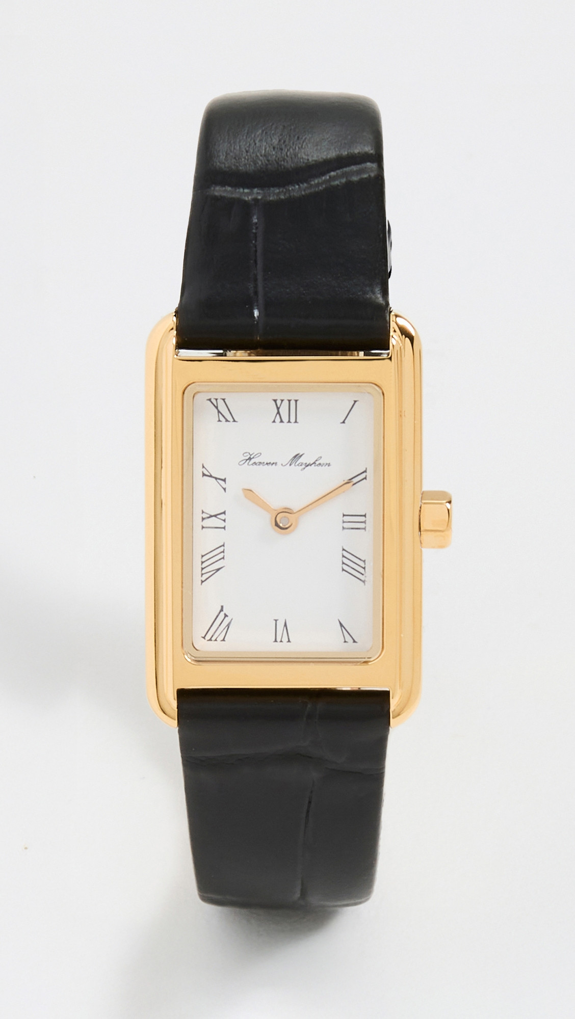 Heaven Mayhem Icon Watch Gold/Black One Size | Shopbop