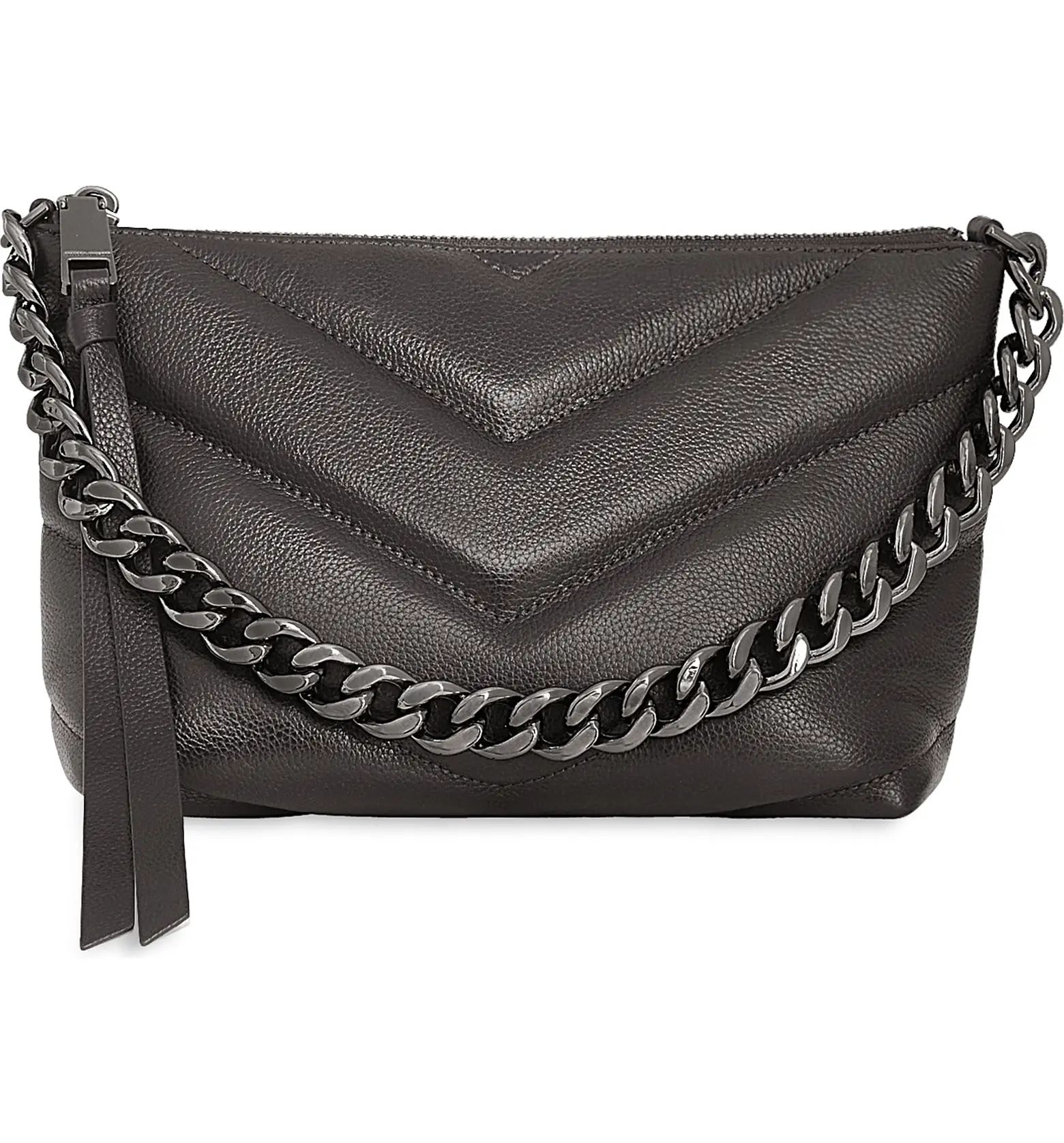 Edie Quilted Leather Crossbody Bag | Nordstrom Rack
