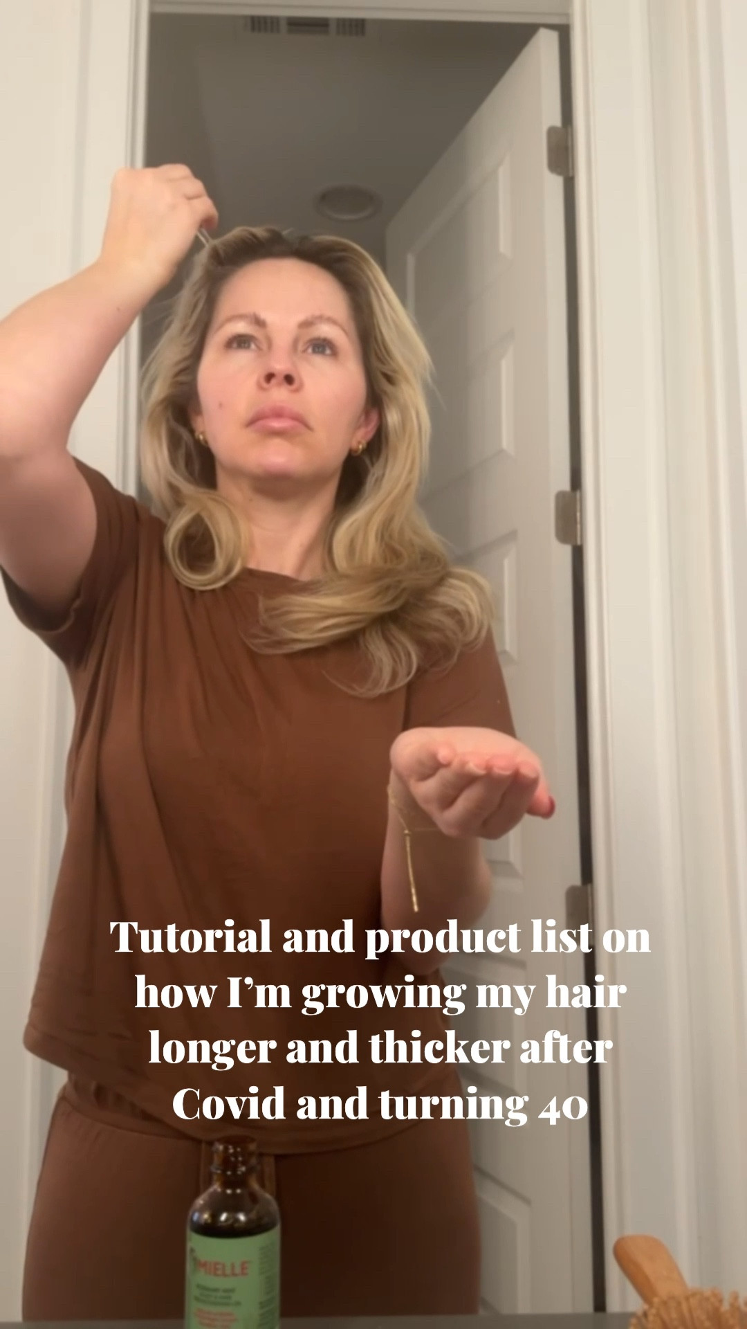 Mission get my hair back pre Covid and 40 with these essentials. Oiling my hair 1-2 times a week and deep conditioning. Will follow up in 6 months 

#LTKfindsunder50 #LTKbeauty #LTKsalealert