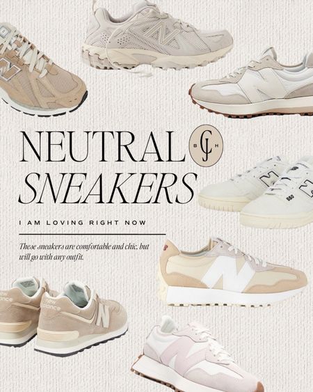 Neutral sneakers for spring 