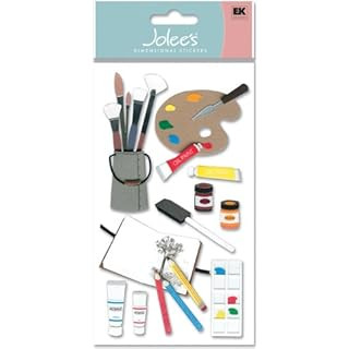 Jolees Boutique Dimensional Stickers, Summer Gear | Amazon (US)
