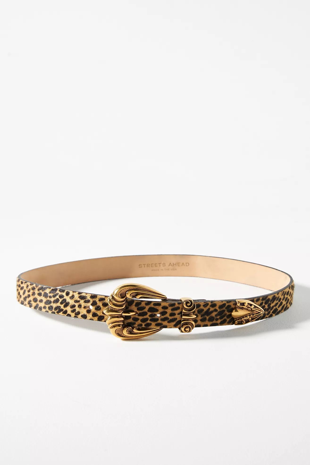 Streets Ahead Carmen Leopard Belt | Anthropologie (US)