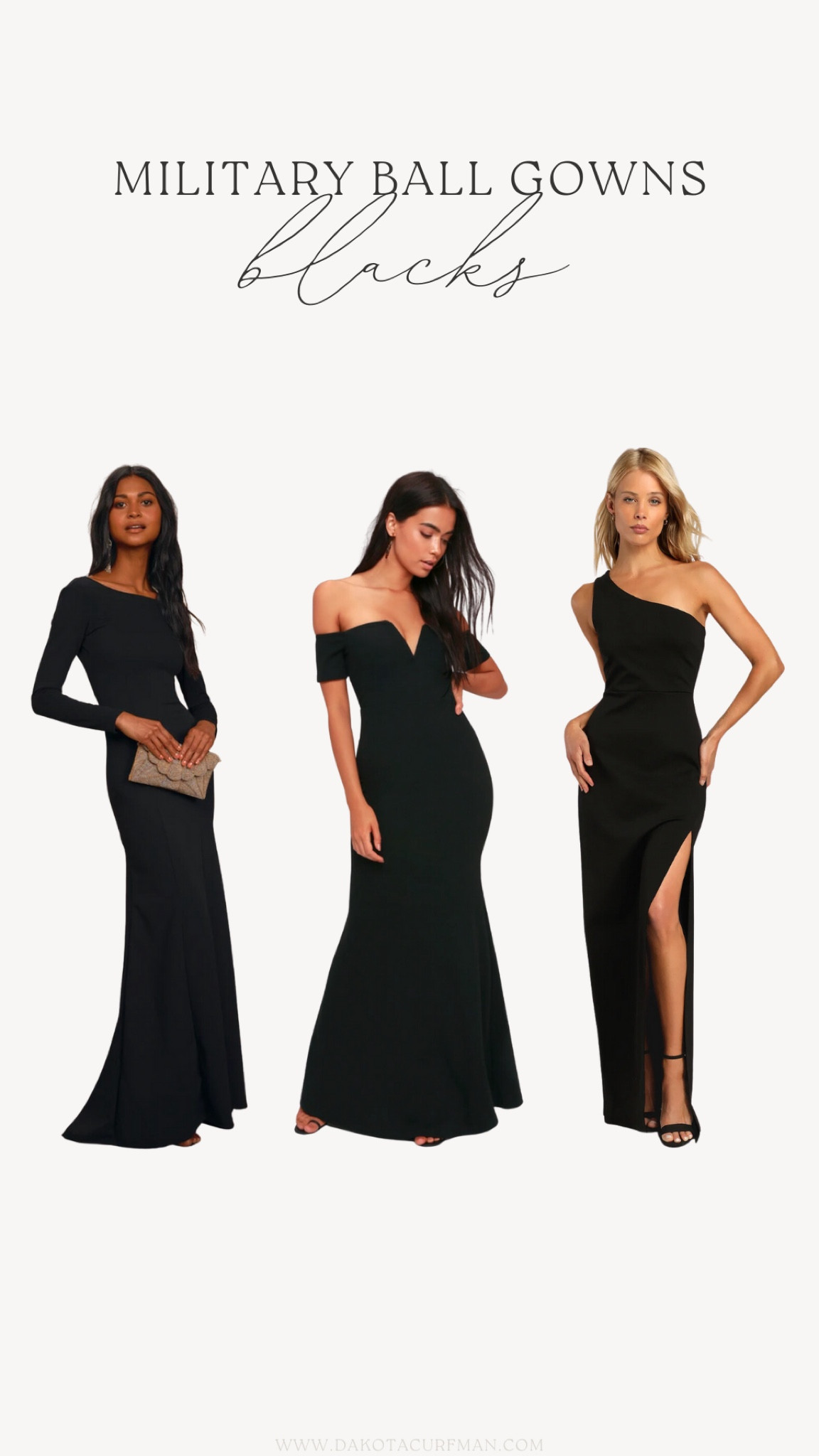 Well it’s that time of year again! Military ball season is upon us and I threw together some ideas for black dresses! 

#LTKSeasonal #LTKparties