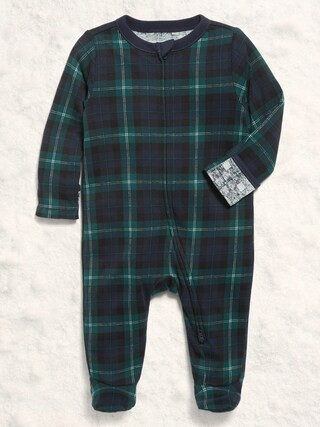2-Way-Zip Sleep & Play Footed One-Piece for Baby | Old Navy (US)