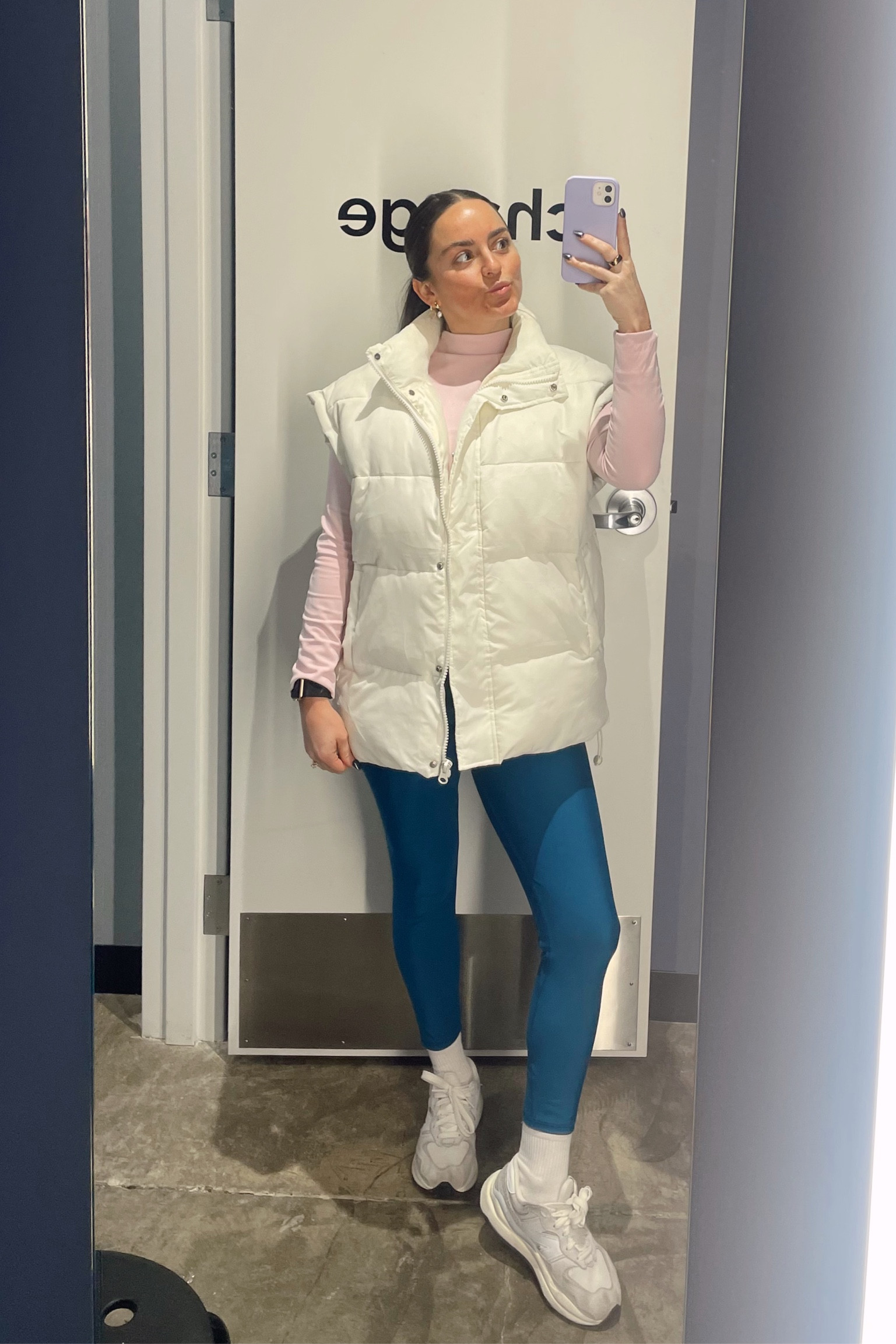 we love a colorful workout outfit! obsessed with this Amazon workout top (M) & free people dupe vest (M) ! ambercrombie ypb leggings (M) of course 🤍

#LTKfindsunder100 #LTKstyletip #LTKfindsunder50