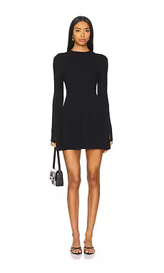Free People Emmy Mini Dress in Black from Revolve.com | Revolve Clothing (Global)
