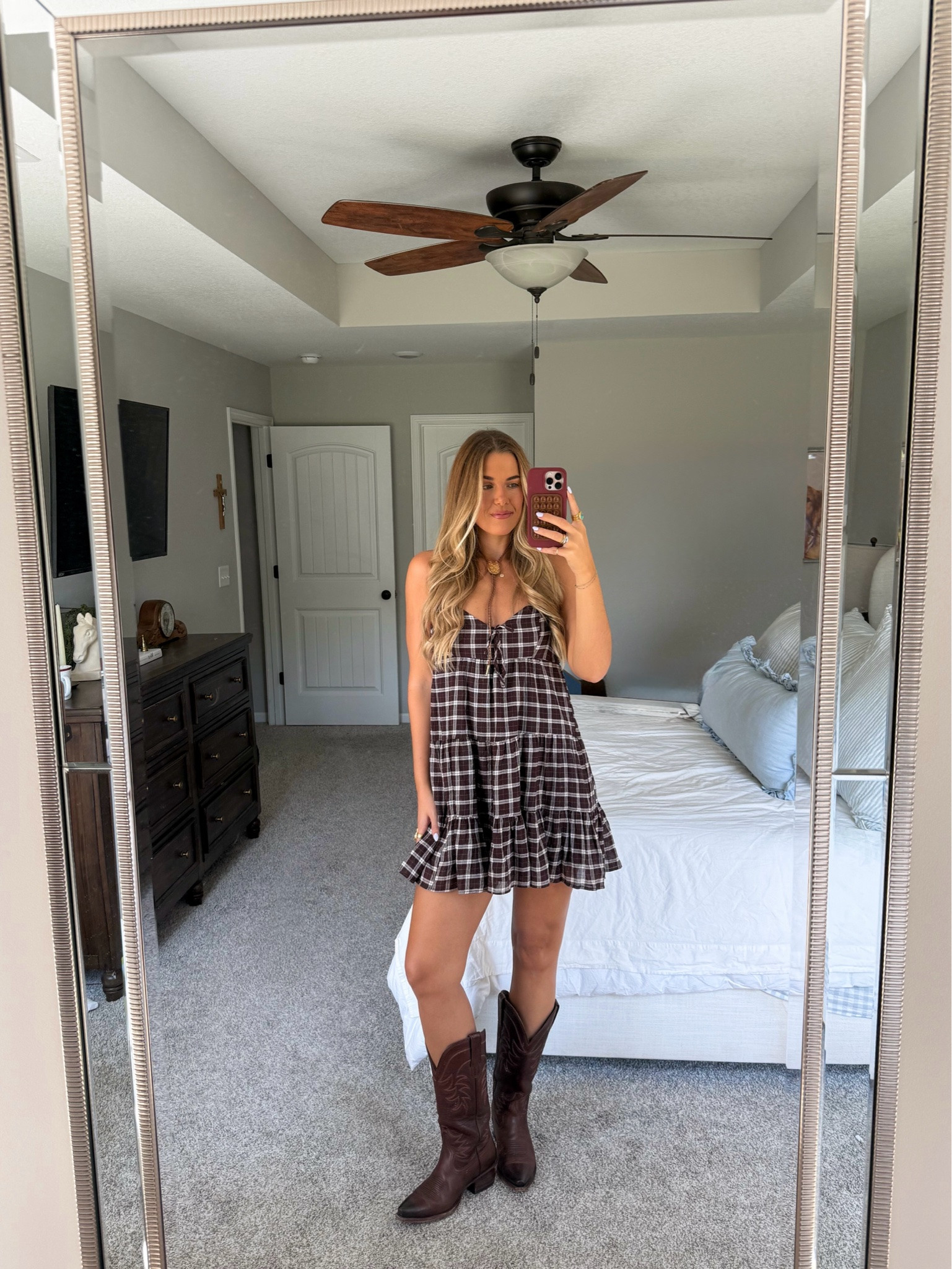 walmart ootd!! love this look for a country concert :) jacket in a medium and dress in and XS

#LTKxWalmart #LTKootd #LTKSeasonal