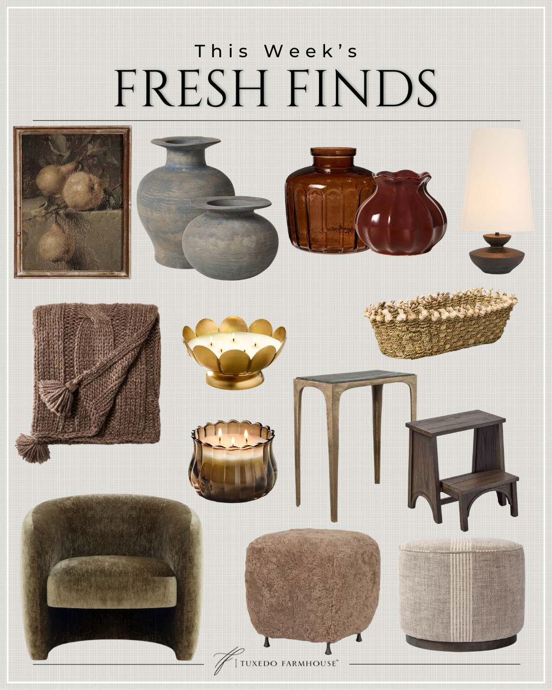 Fresh finds that are bringing all the cozy fall vibes. 🤎 I'm loving the rich textures, earthy pottery, warm lighting, timeless accent furniture, and beautiful decorative pieces that make it easy to refresh your home for the season. These new favorites are perfect for layering into any space, and every item is linked for easy shopping.

#LTKHome #LTKStyleTip #LTKFall #FreshFinds #FallDecor #NeutralHome #CozyHome #AmazonHome 

 #LTKSeasonal #LTKHome #LTKSaleAlert