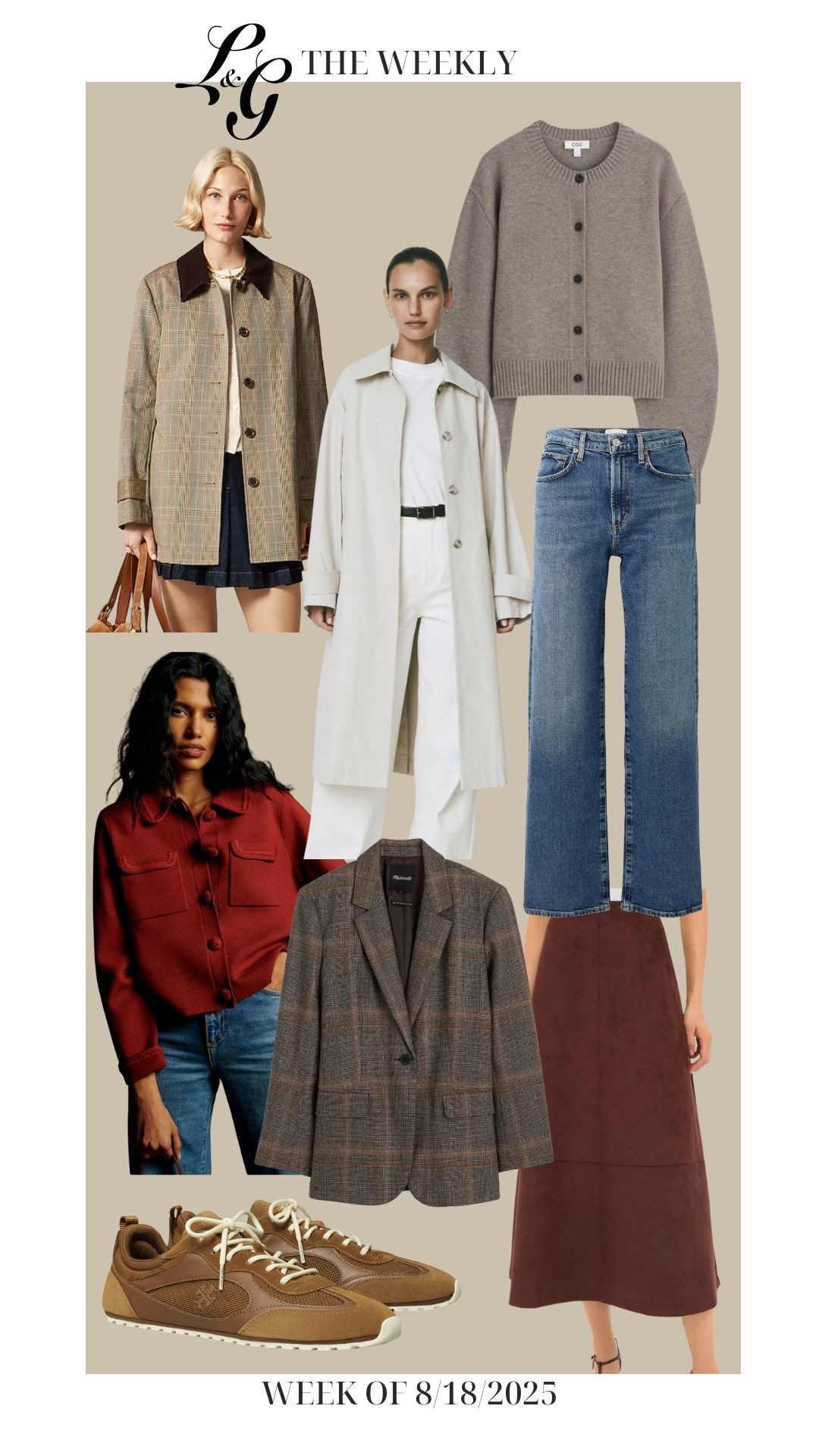 Fall wishlist, cardigan, sweater, fall coat, sneakers, denim, suede skirt



#LTKSeasonal #LTKStyleTip