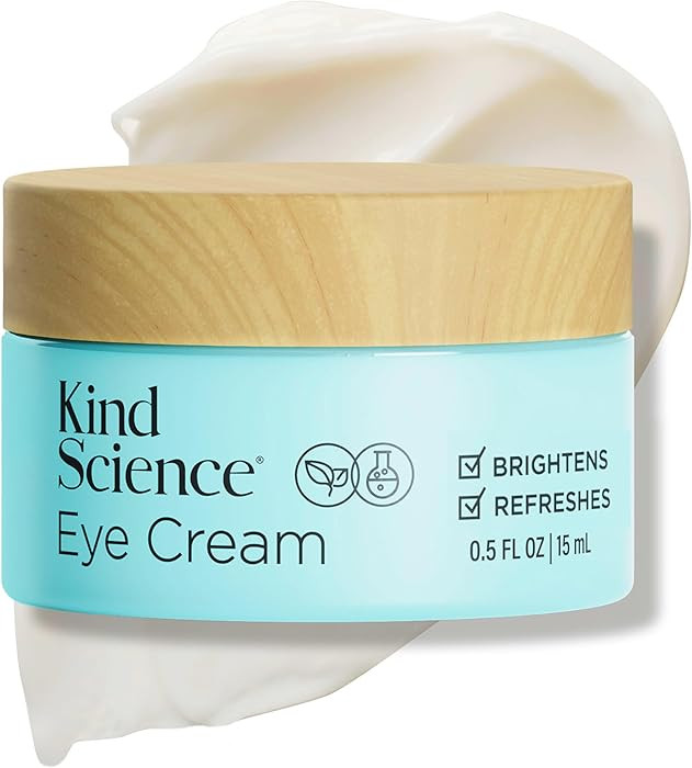Kind Science by Ellen DeGeneres Eye Cream - Under Eye Cream for Wrinkles Noticably Smooths & Mois... | Amazon (US)