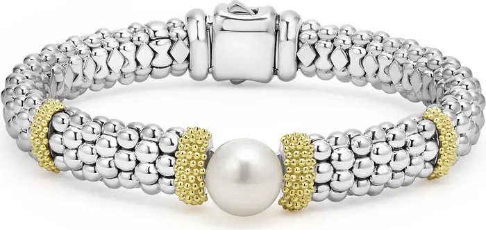 Luna Freshwater Pearl Station Bracelet | Nordstrom