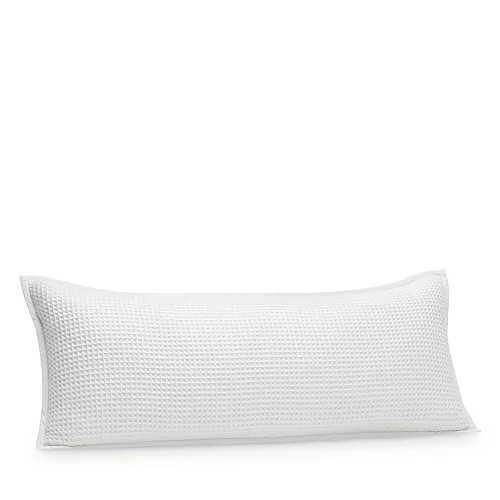 Boll & Branch Waffle Organic Cotton Decorative Pillow with Insert, 14" x 34" | Bloomingdale's Hom... | Bloomingdale's (US)