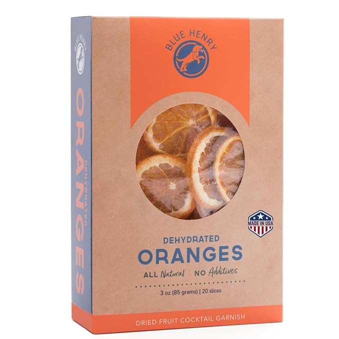 BlueHenry Dehydrated Orange Wheels - 3 oz - 20 slices - Natural Fruit | Amazon (US)