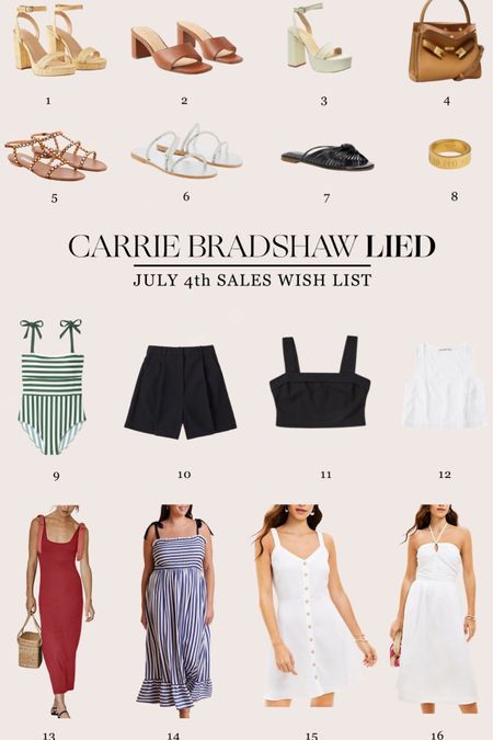 🇺🇸🇺🇸 4th of July SALE roundup on CarrieBradshawLied.com - full list and retailer roundup on the website - 🇺🇸🇺🇸

#LTKsalealert