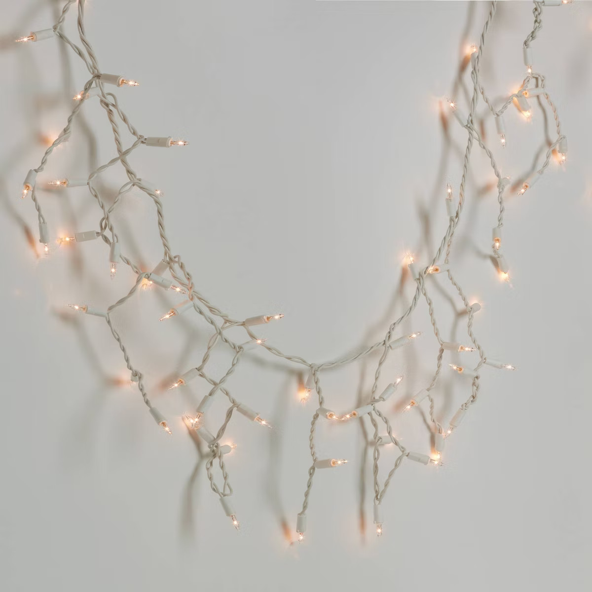 200ct Incandescent Heavy Duty Christmas Indoor Outdoor Icicle String Lights Clear with White Wire... | Target