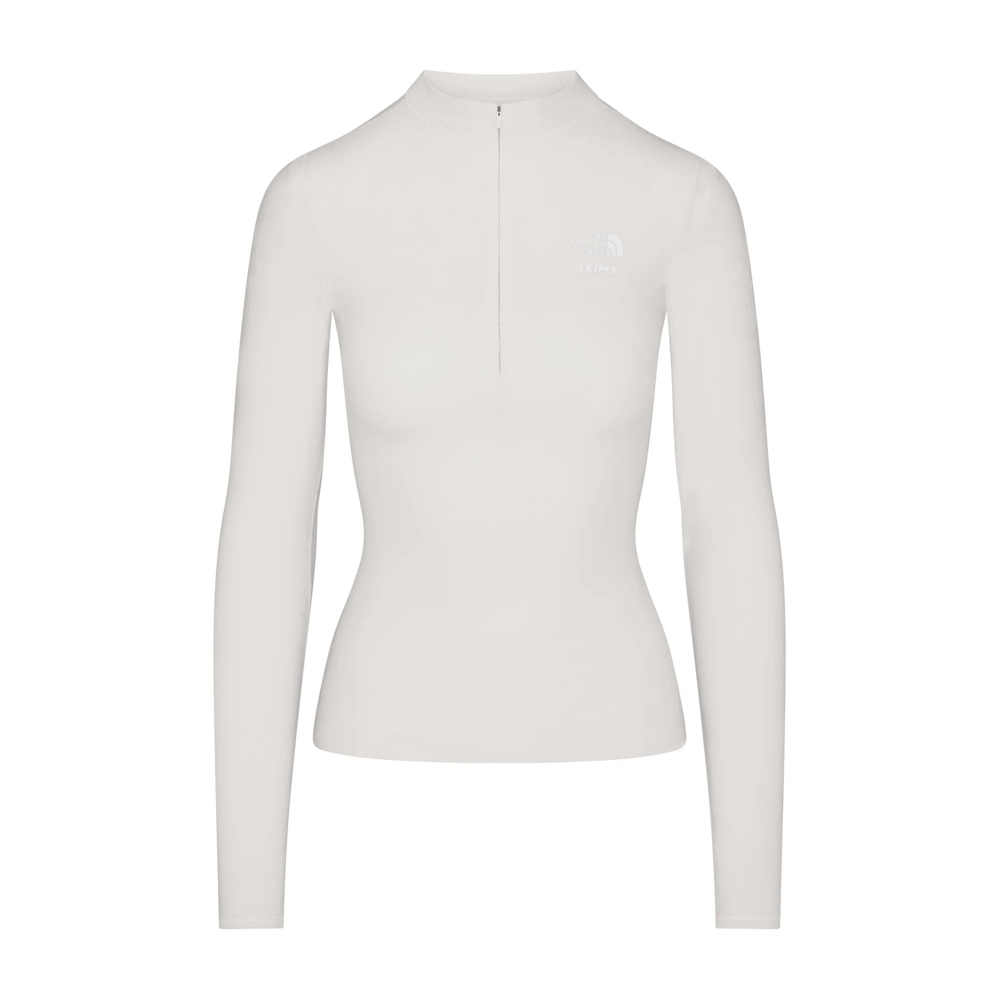 THE NORTH FACE X SKIMS REFINA LONG SLEEVE TOP | BONE | SKIMS | SKIMS (US)