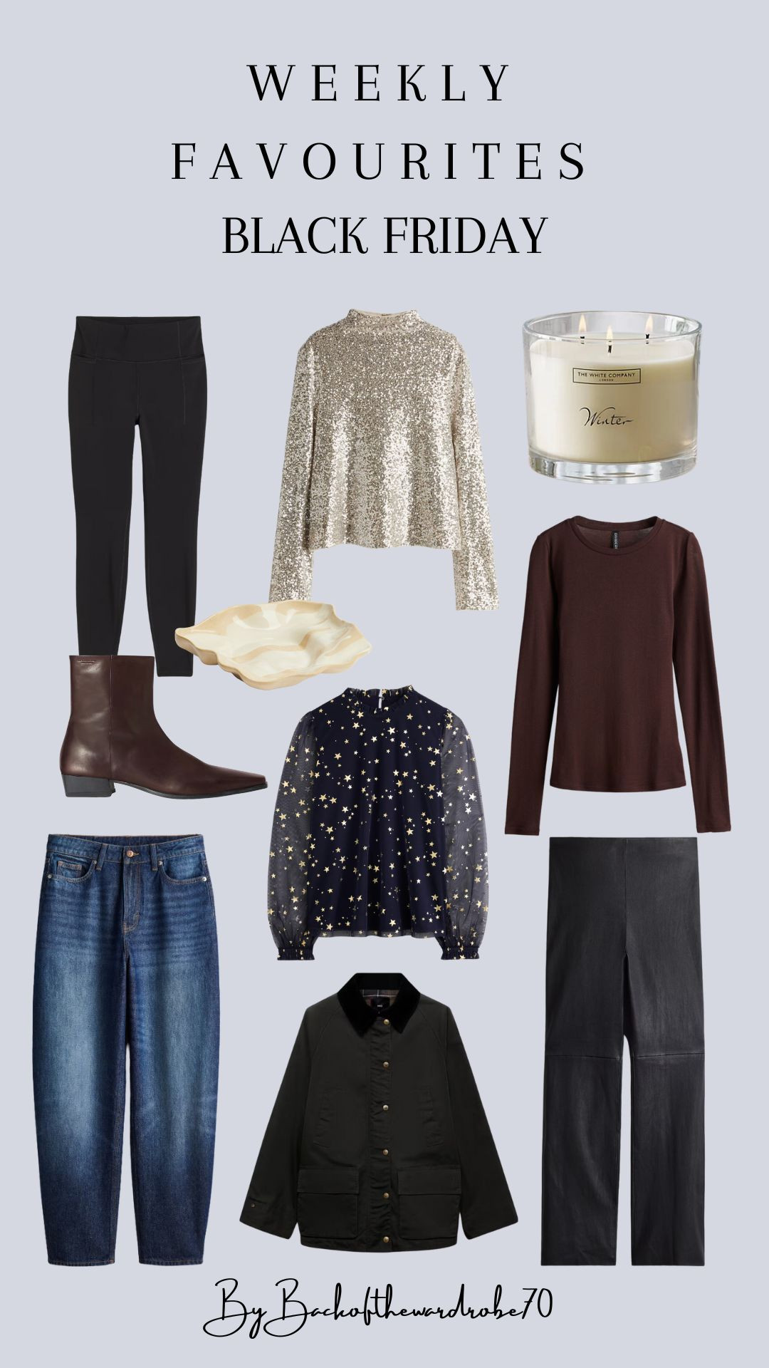 Weekly best sellers Black Friday deals, best selling products, high street style, party outfit, sparkly blouse, barrel leg jeans, winter boots, faux leather trousers, winter style  

 #LTKCyberWeek #LTKuk #LTKstyletip