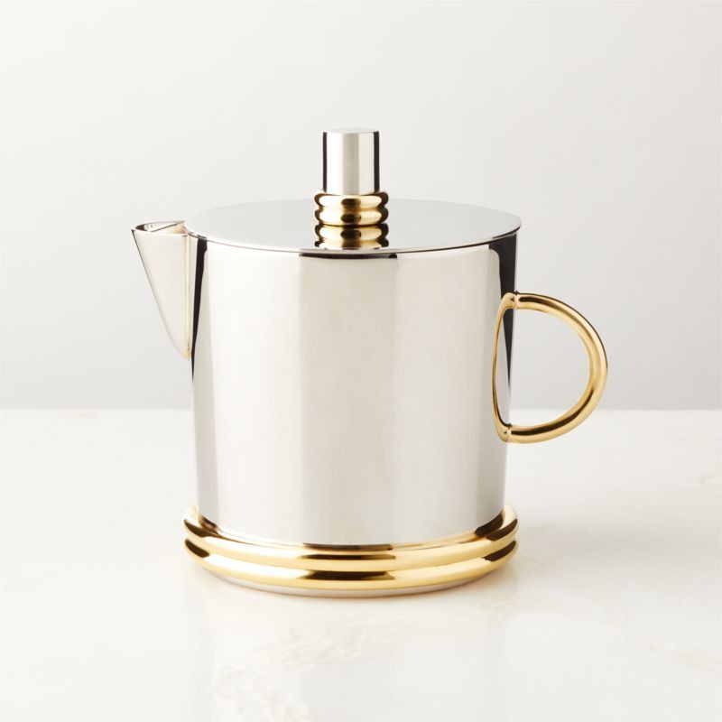 Leclaire Stainless Steel Creamer | CB2 | CB2